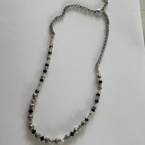 Brighton Black and silver necklace